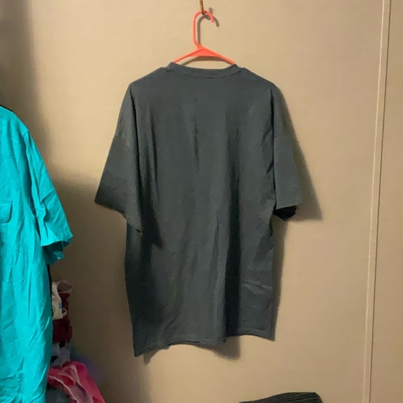 Gildan DryBlend Charcoal T-Shirt - Picture 2 of 4